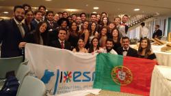 ESN Portugal delegation at AGM Germany 2017